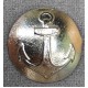Пуговица Военного флота России, обр. 1917 г., диаметр 22 мм, Белого металла.